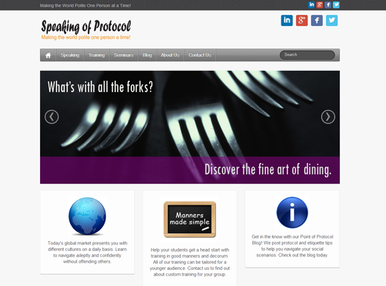 speaking of protocol website